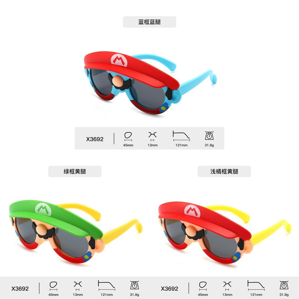 Bros Kids Sunglasses With Polarized Tac Lenses For Sun Protection And Summer Play