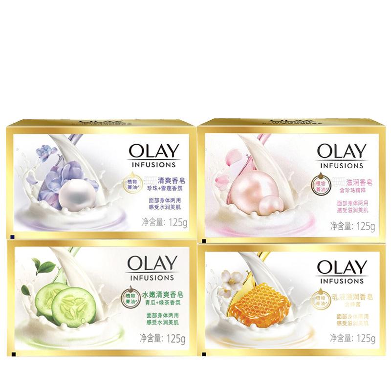 

Мыло Olay, освежающее, увлажняющее и украшающее кожу, мыло для ванны, мыло для лица и тела, мед, огурец, жемчуг, снежный лотос, компонент 125 г * 4