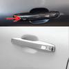 Car Door Handle Decorative Sequ Protective Cover Trim Chrome Stainless Steel Sticker for Volvo Xc60 Xc90 S90 V90