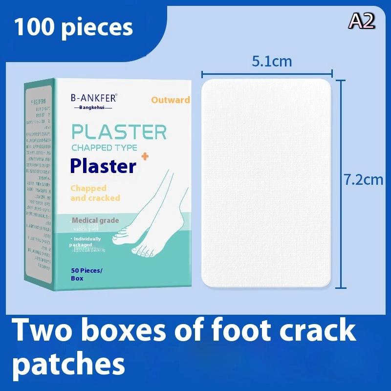 Heel Foot Fingers Care Stickers Protector Moisturizing Water Supplement Anti-Cracked Repair Dry Skin Heel Patch Adhesive Tape