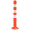 Vidaxl Słupki Drogowe, 10 Szt., Z Łańcuchem, 75 Cm, Pe