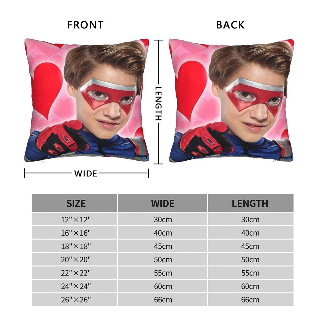 Henry Danger Pillowcase Double-Sided Printing Fabric Cushion Cover Decoration Pillow Case Cover Seater Square 45X45Cm