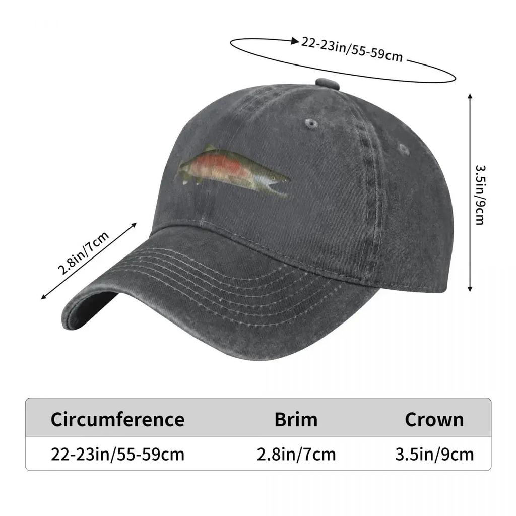 Chum (Dog) Salmon - Spawning Phase Baseball Cap Thermal Visor Winter hat Mens Caps Women's