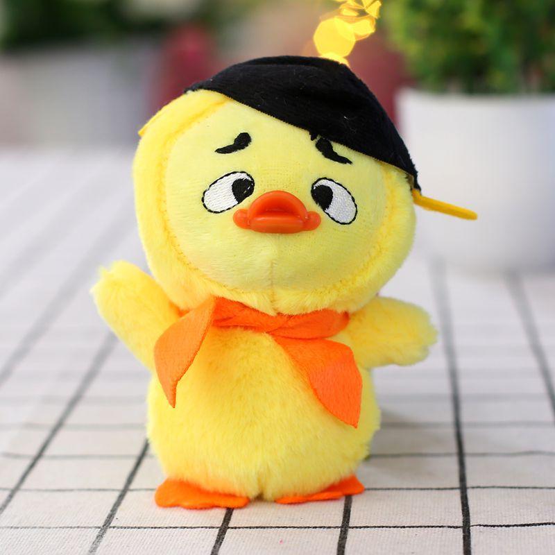 Creative Cartoon Annoying Duck To Work So Annoying Duck Plush Toy Doll Pendant Little Duck Bag Hanging Decoration