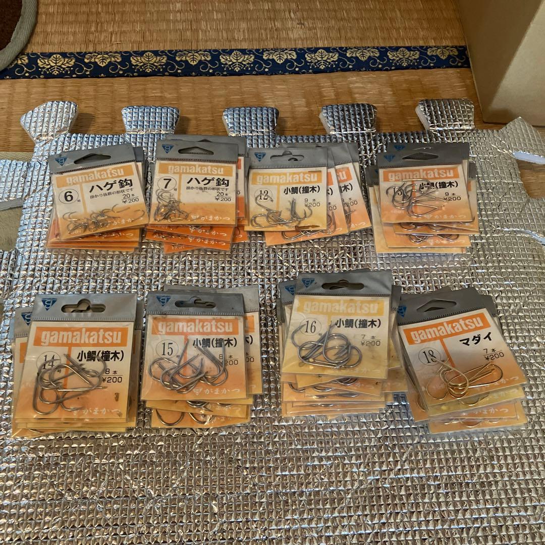 Used gamakatsu fishing hook set
