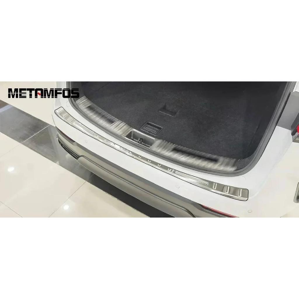 Accessories For Lexus NX 250 350 350H 450H - 2024 2025 Rear Trunk Bumper Foot Plate Tailgate Door Sill Scuff Guard Plate