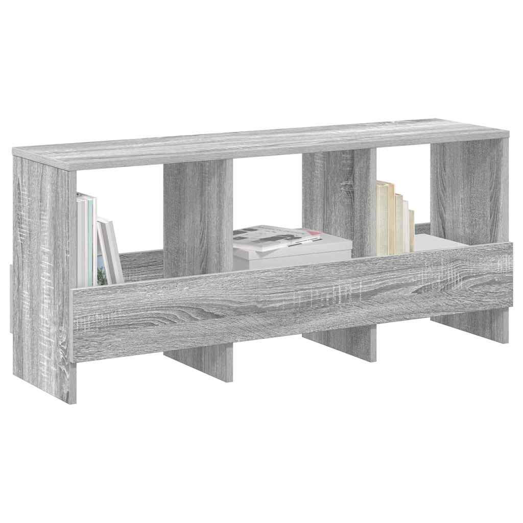 Magazine Shelf Grey Sonoma 102 x 30 x 45 cm