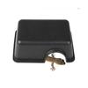 Black Snake Shelter House Rectangle Reptile Caves Small Animal Hideaway Reptile Hide Box  Spiders