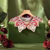 Elegant Lace Shawl Embroidery Design Detachable Collar Unique False Collar  Cultural Wear