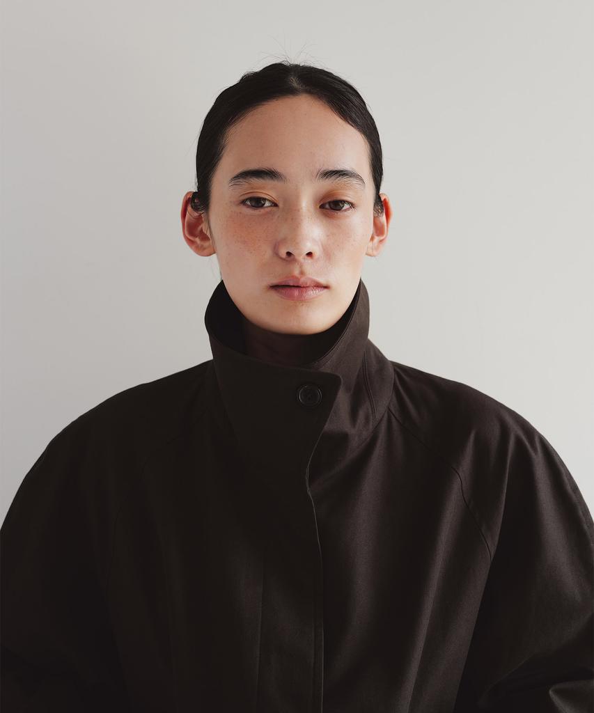 BLANKROOM HER Contour Shell Jacket_Espresso