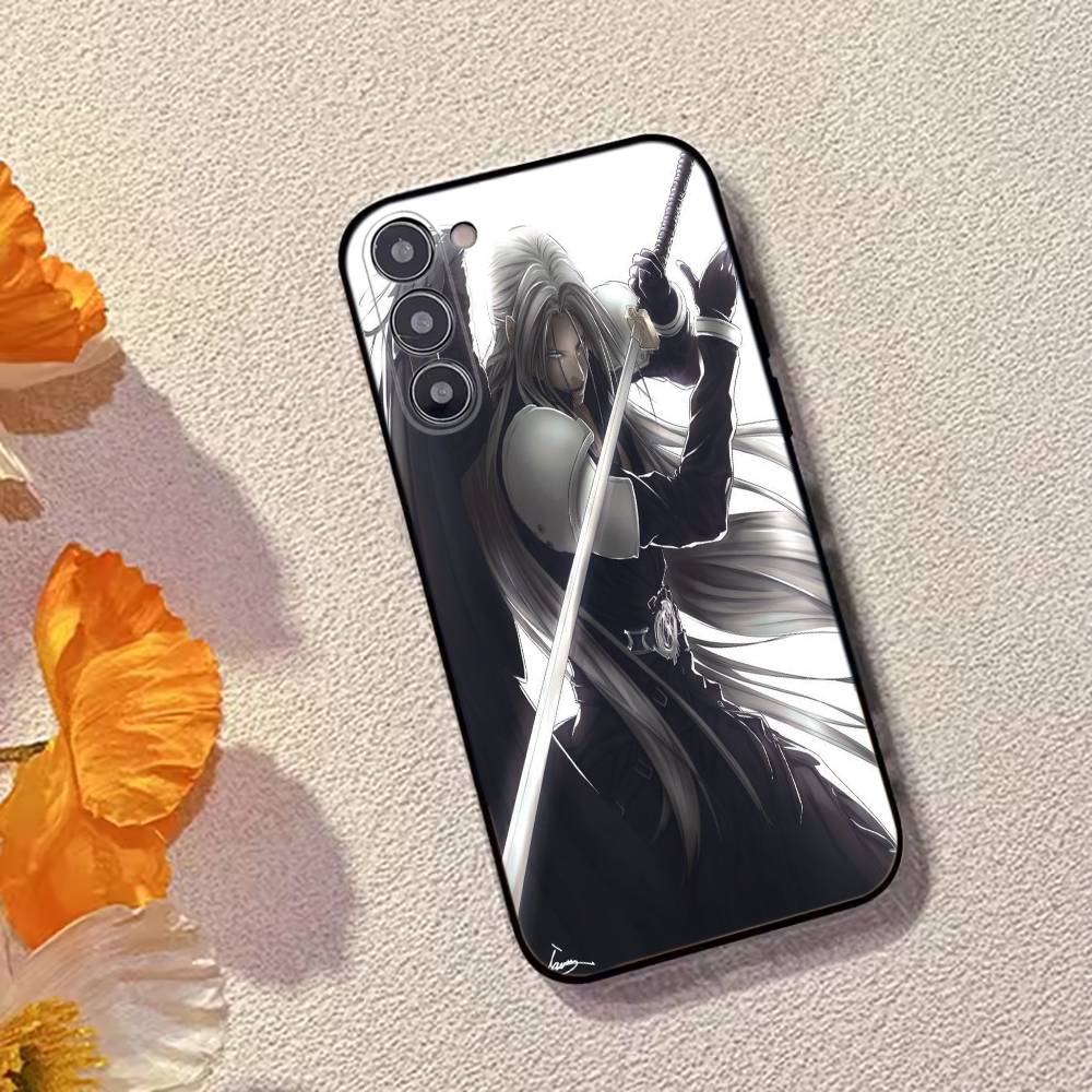 

Final F-Fantasy S-Sephiroth Cool Phone Case Silicone Soft For Samsung Galaxy A73,A72,A71,A70,A53,A52,A51 Samsung a32 5g