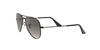 Sunglasses 0RJ9506S JUNIOR AVIATOR Kids Model LIGHT GREY GRADIENT DARK GREY 52 [Ray-Ban] 220/11