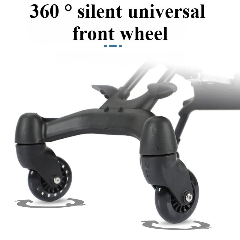 Convenience Stroller Lightweight Stroller with Compact Fold Canopy Pop Out Sun Visor Cute Panda Umbrella Stroller for Travel