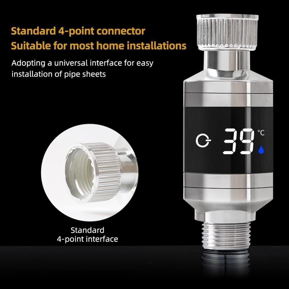 LED Digital  Display Shower Water Thermometer High-precision Faucets Water Thermometer  Bathroom