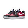 Nike Air Force 1 Toggle SE Casual Low top Kids' Skateboarding Shoes Black Red Children Aged 3 7 Years Old DN3322-600
