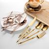 Abay Gold Stainless Steel Cutlery Set
