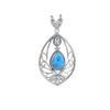 Rare Amethyst 925 Sterling Silver Pendant: Gemstone Jewelry
