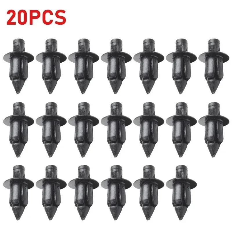 30-10pcs for Suzuki Kawasaki Yamaha Expansion Screw Fasteners Motorbike Shell Fairing Plastic Rivet Motorcycle Accessories