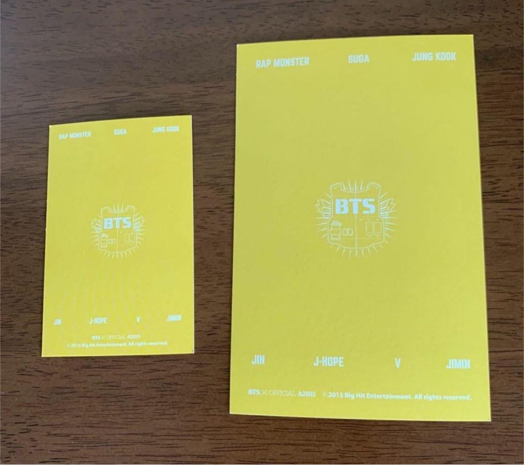 [USED] BTS Global Fan Club 2nd Generation Bonus Kit Official Trading Card JIMIN