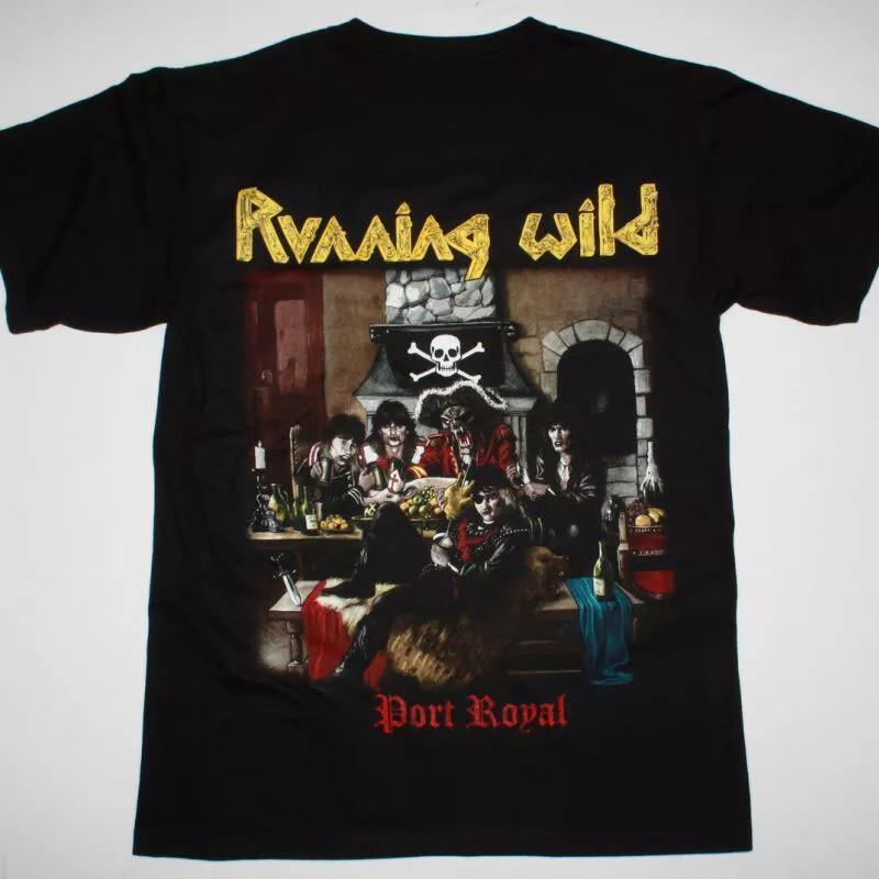 RUNNING WILD PORT ROYAL 88 T-shirt Black Cotton Unisex S to 4Xl Unisex T-Shirt S