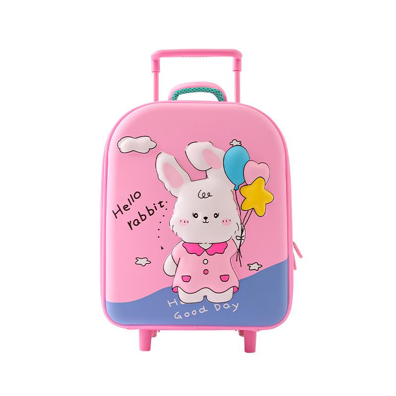 Baby Trolley Case Cartoon Animation Cute Kindergarten Children'S Bag Foreign Style Boys And Girls Suitcase