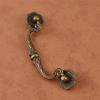 Comfortable Hold bronze Furniture Pulls 86mm Hole Center Traditional Designs Easy to Use Suitable Living Room Bedroom