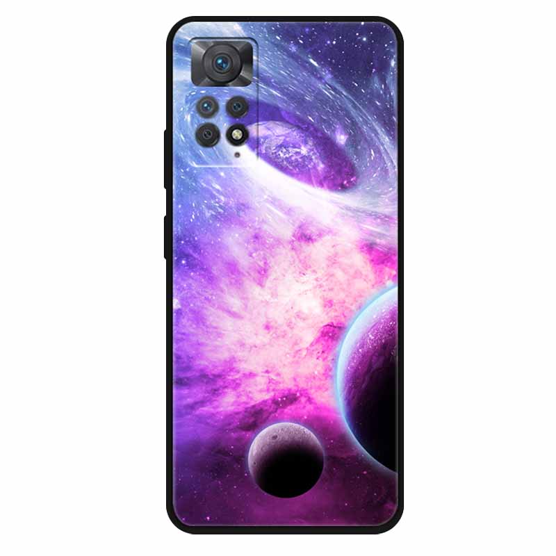 For Xiaomi Redmi Note 11 Pro 4G Case Soft Space Marble TPU Silicone Back Cover For Xiaomi Redmi Note 11Pro 4G Cases Bumper Shell