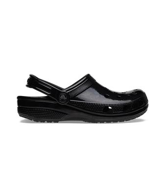 Crocs Unisex Klassische Clogs mit hohem Glanz Bk (24Sucl209609)