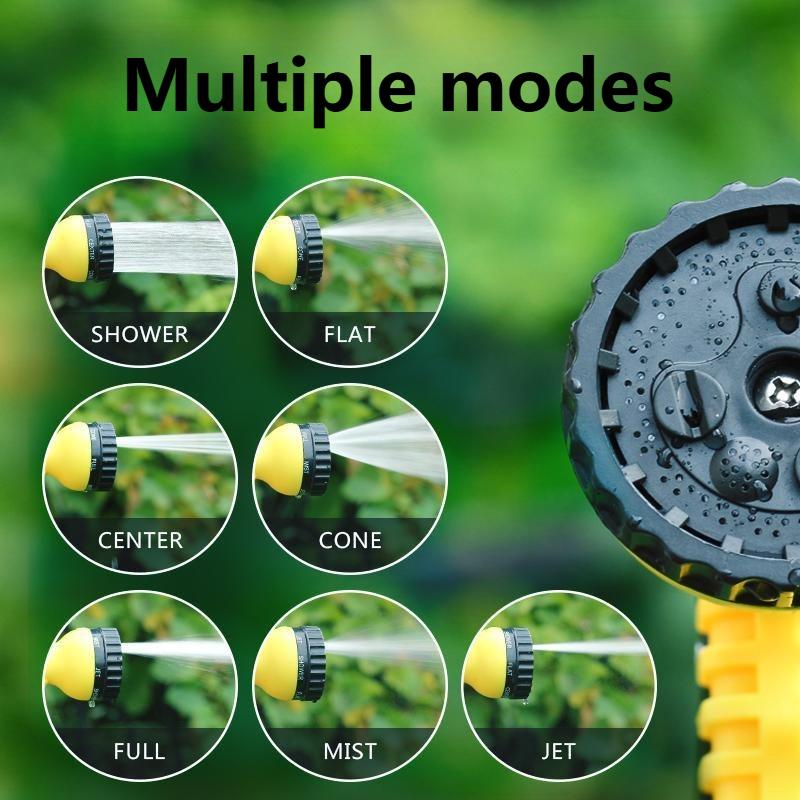Garten Wasserspritzen Verstellbarer Duschkopf Gartenbewässerungswerkzeug Verstellbare Dusche Autowäsche Wasserspritze Garten Hochdrucksprüherun