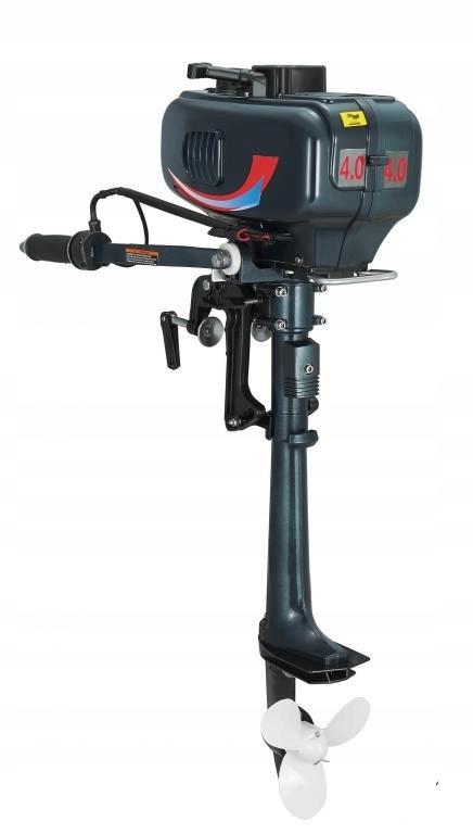 4 Hp Outboard Combustion Engine For Boats, Pontoons, Water Cooling