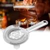 Silver Cocktail Strainer Easy To Clean Bar Ice Filter Bar Accessories Ice Strainer  Bartender