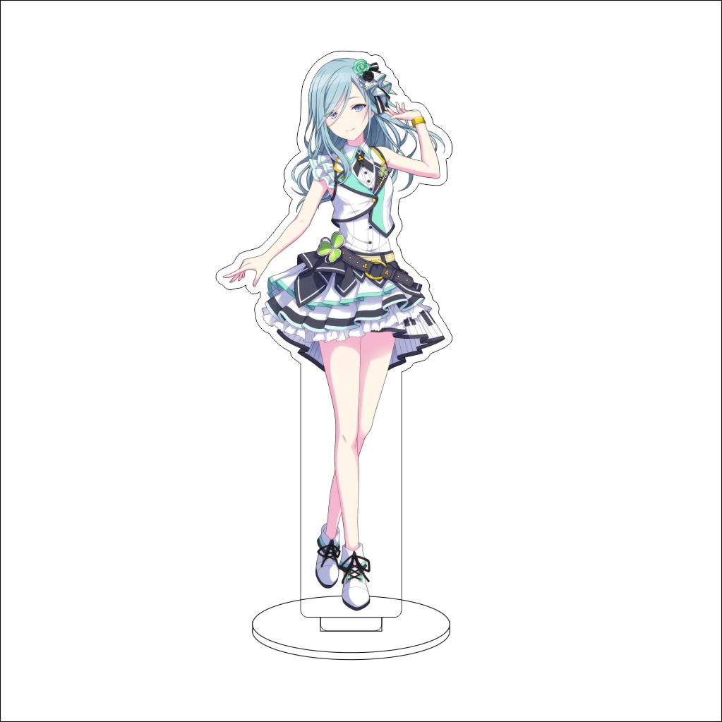 16CM Anime Vocaloid Cosplay Acrylic Stand Ornaments HOSHINO ICHIKA/HANASATO MINORI/momoi airi Figure Stand Halloween Gifts