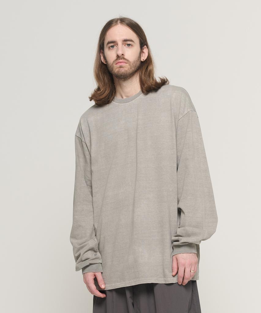 CARGOBROS Pigment Plan Oversized Long Sleeve (Grey)