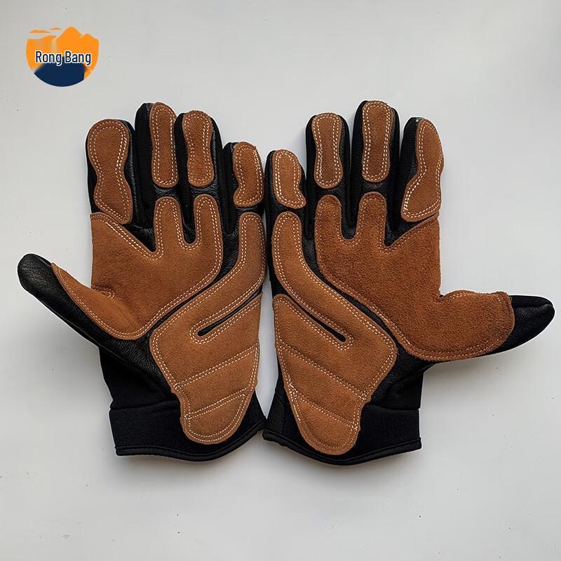 Rongbang Tactical Full-Finger Rope Descent Gloves