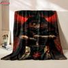 3D Classic Berserk Soft Flannel Blanket for Bed Bedroom Sofa Picnic Warm Throw for Outdoor Leisure Nap Trip Gift