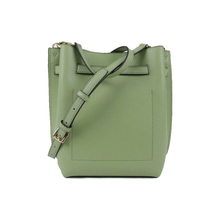 Michael Kors Mk Emilia Solid Fashion Leather Bucket Bag Women Bags Light-Sage 35S1GU5M1T-LIGHT-SAGE