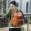 PU Backpack Large Capacity Water-repellent Business Travel Backpack