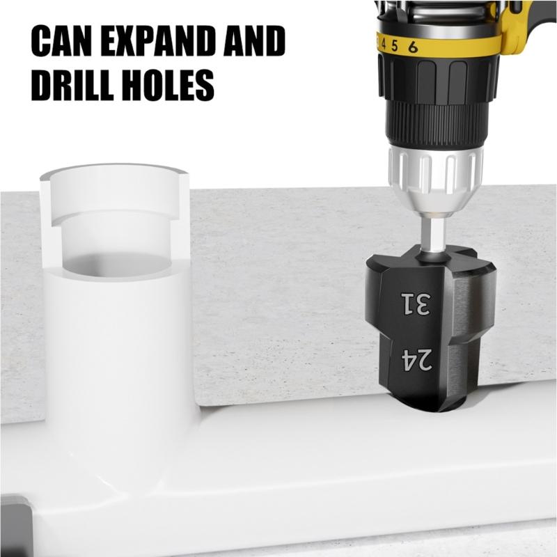 High Durability Drill Bit Chamfering Tool Suitable for Efficient Water Pipe Connection Joint Processing in Various Sizes
