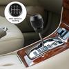Car Shift Knob, Aluminum Alloy Manual Automatic Vehicle Gear Shifter Knob, 5 6 Speed Automotive Gear Lever Stick Shift Handle Replacement