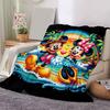 1pc Mickey Mouse Printing Blanket - Soft, All-Season Throw for Living Room, Bedroom,Travel