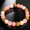 Crystal bracelet, redline stone, tiger eye stone bead bracelet, bohemian girl bracelet,Christmas gift, Valentine's Day gift, Birthday gift