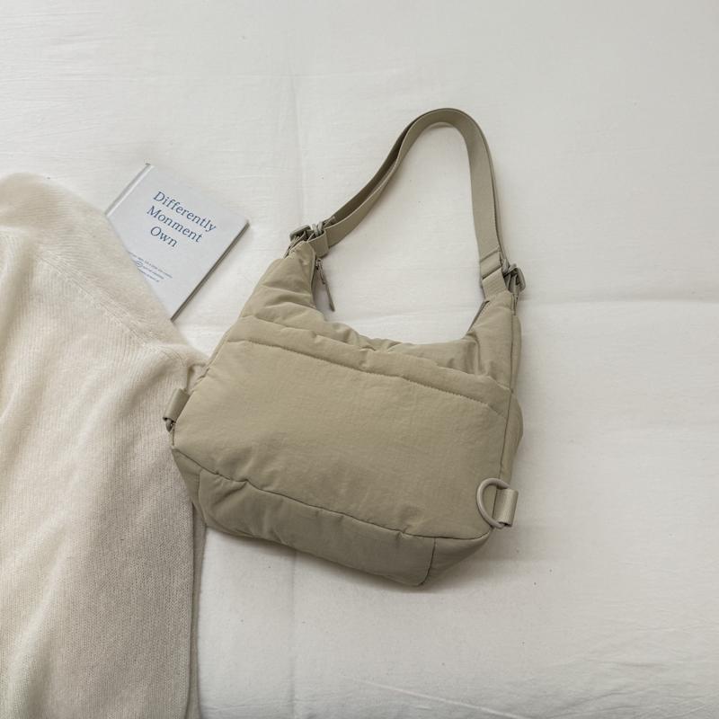 Women Large Capacity Nylon Hobo Bag Casual Shoulder Handbag Travel Tote Bag