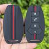 Silicone Car Remote Key Case Cover Shell Fob For BYD Song Plus Atto 3 Han EV Tang DM Qin Seal Dolphin Keychain Accessories