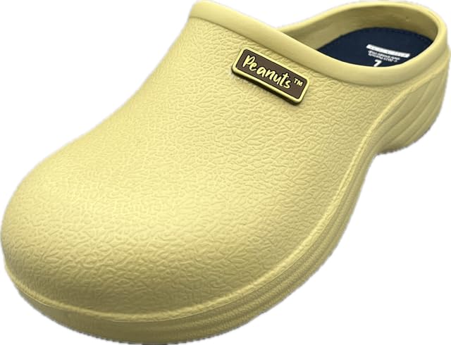 

Peanuts Sandals Sabot Clog Gardening Bath Slippers Snoopy Woodstock Lightweight Large [Peanuts] Women s PN8245-02