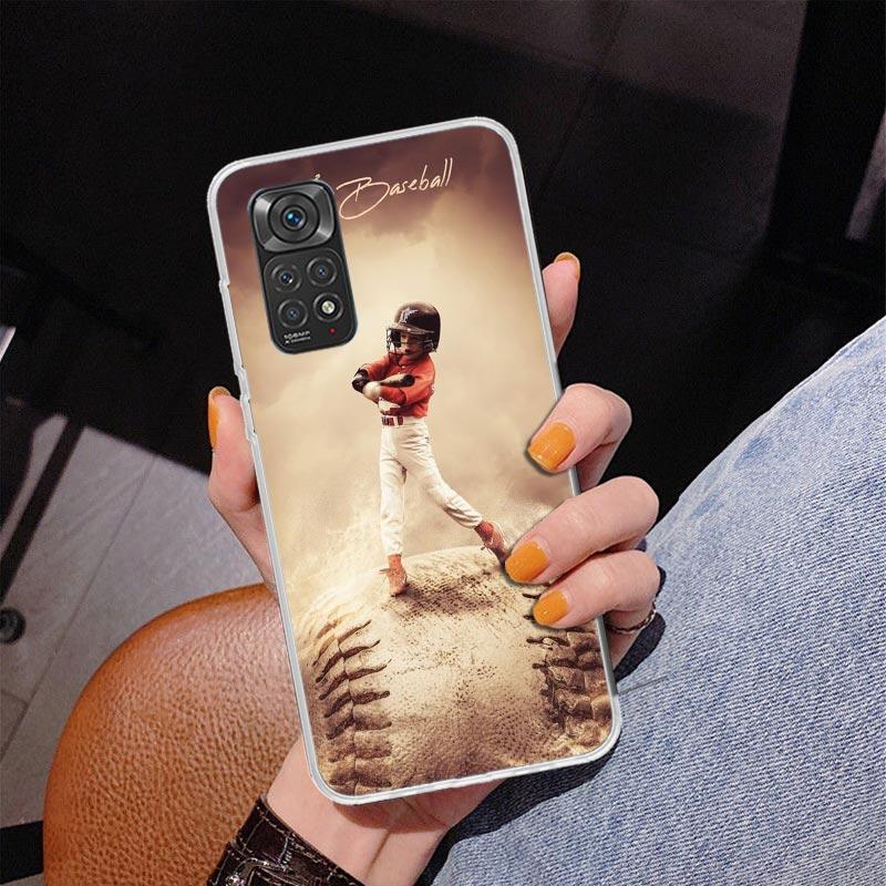 Baseball Sport Phnoe Case for Phnoe Case for Xiaomi Redmi Note 15 14 14S 13 Pro Plus 12 12S 11S 11E 10S 10 11T 5G Unique Cover C