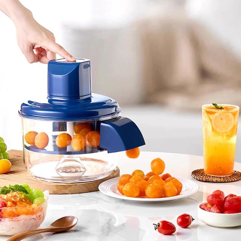 Electric Grape Peeling Machine, Automatic Small Fruit Garlic Peeler Machine Cherry Tomato Garlics Peeler Skin Remover Tool