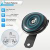 Double Tone 12V Vehicle Horn Replacement Weatherproof Designs Heavy Duty Auto Horn Set Vehicle Accessories for Vehice