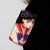 Anime Pretty Girl S-Sailor M-Mars Phone Case Cool Black Silicone Soft For IPhone 16 15 14 13 12 11 X XR Plus Pro Max Plus