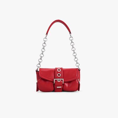 

Vintage Square Armpit bag Fashi Female High-quality PU Leather Women s Designer mini Handbag Vintage Shoulder Messenger Bag красный