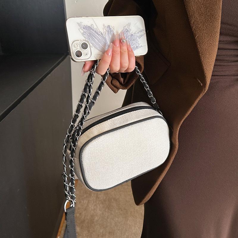 Designer Tote Bags for Women Small Purse and Handbags Crossbody Bag Luxury Chain Bag Fashi Canvas Shell Shoulder Bags